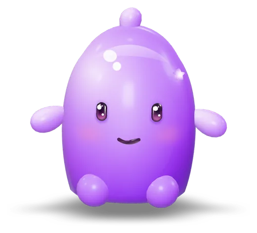 Teen Mochi, rendered in 3D